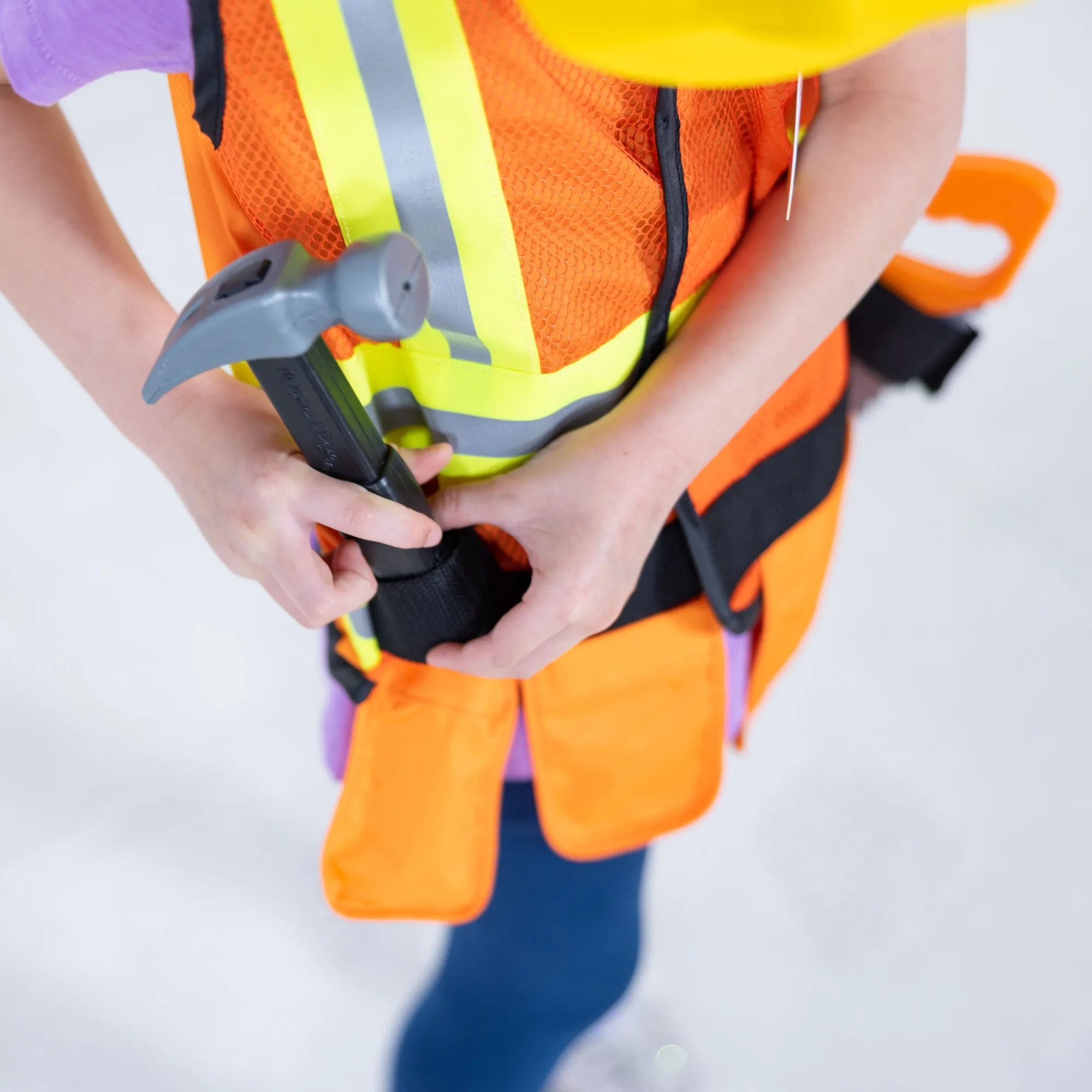 Construction Worker Costume Role Play Set>Melissa & Doug Online