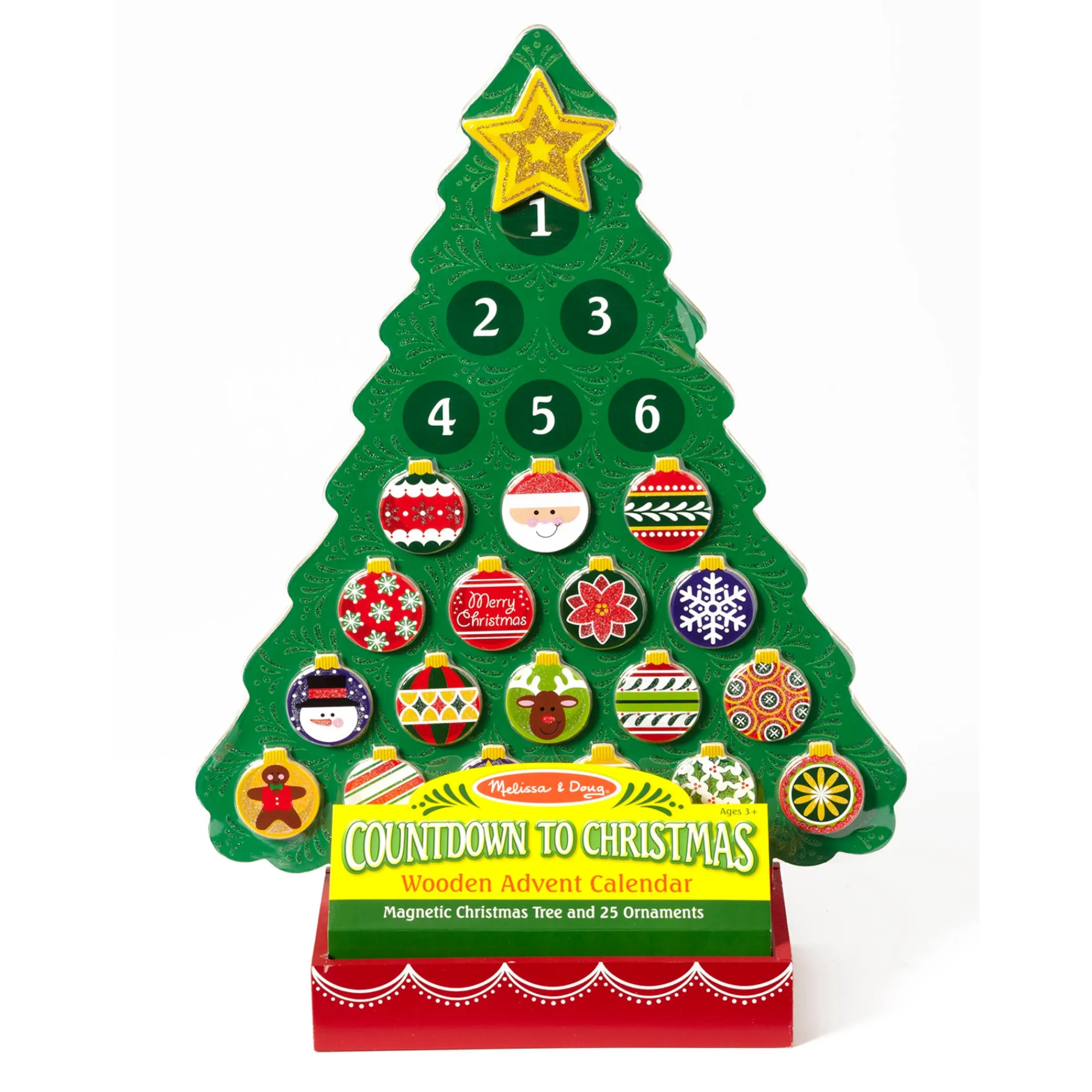 Countdown to Christmas Wooden Seasonal Calendar>Melissa & Doug Discount