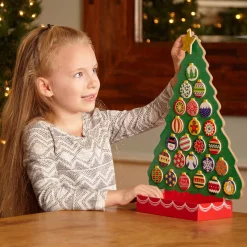 Countdown to Christmas Wooden Religious Advent Calendar><noscript><img width=
