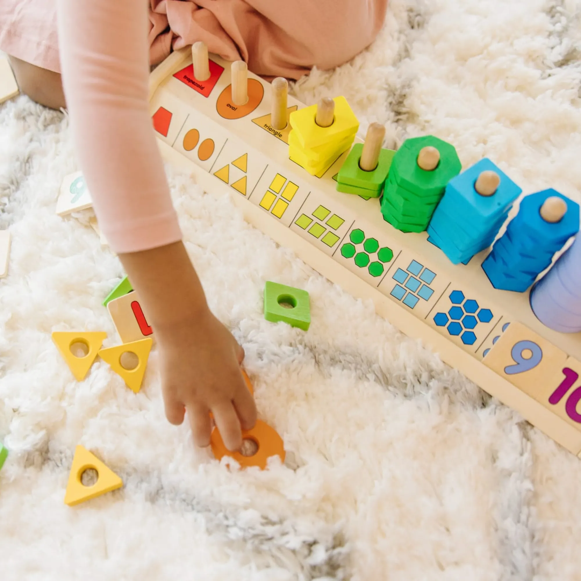 Counting Shape Stacker>Melissa & Doug Best