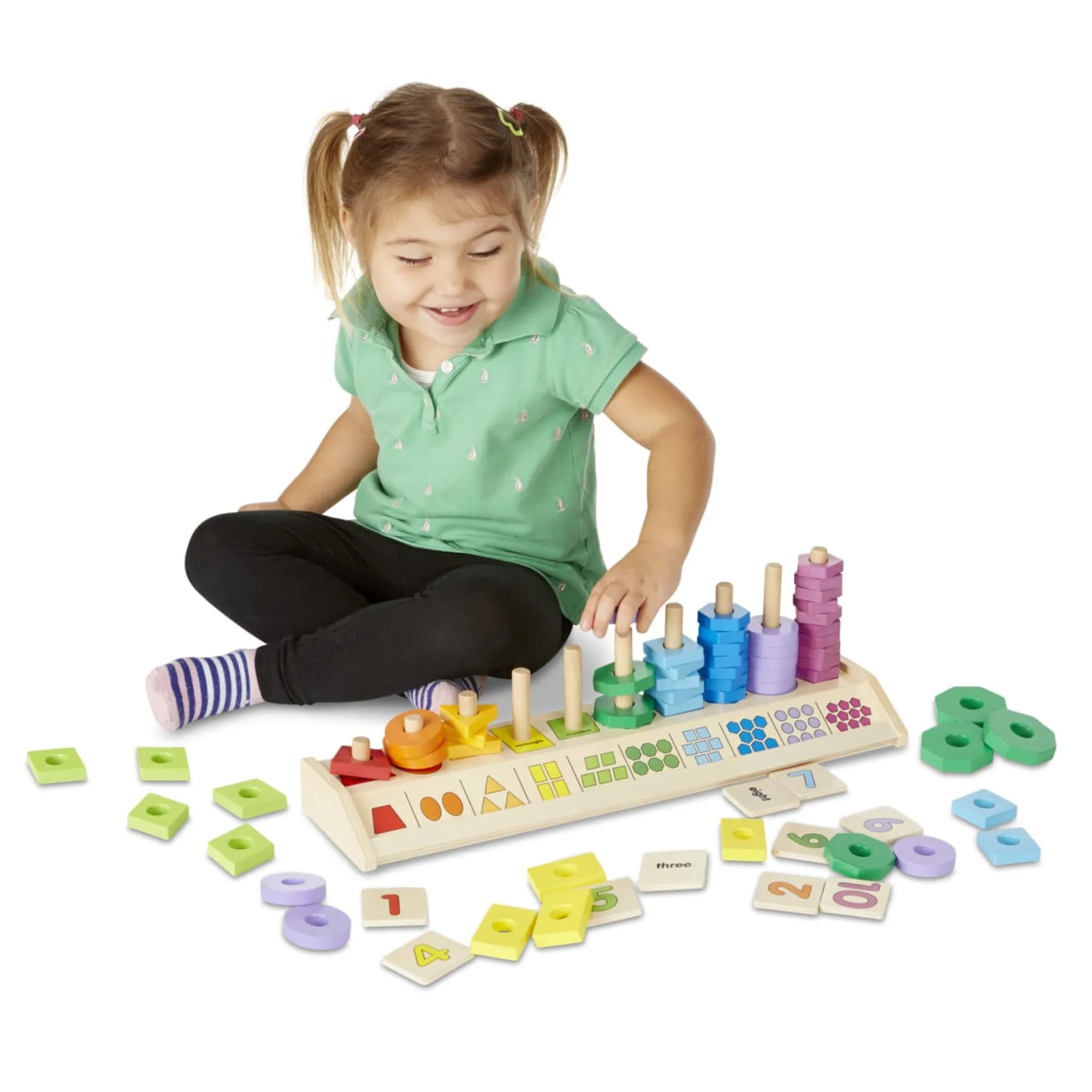 Counting Shape Stacker>Melissa & Doug Best