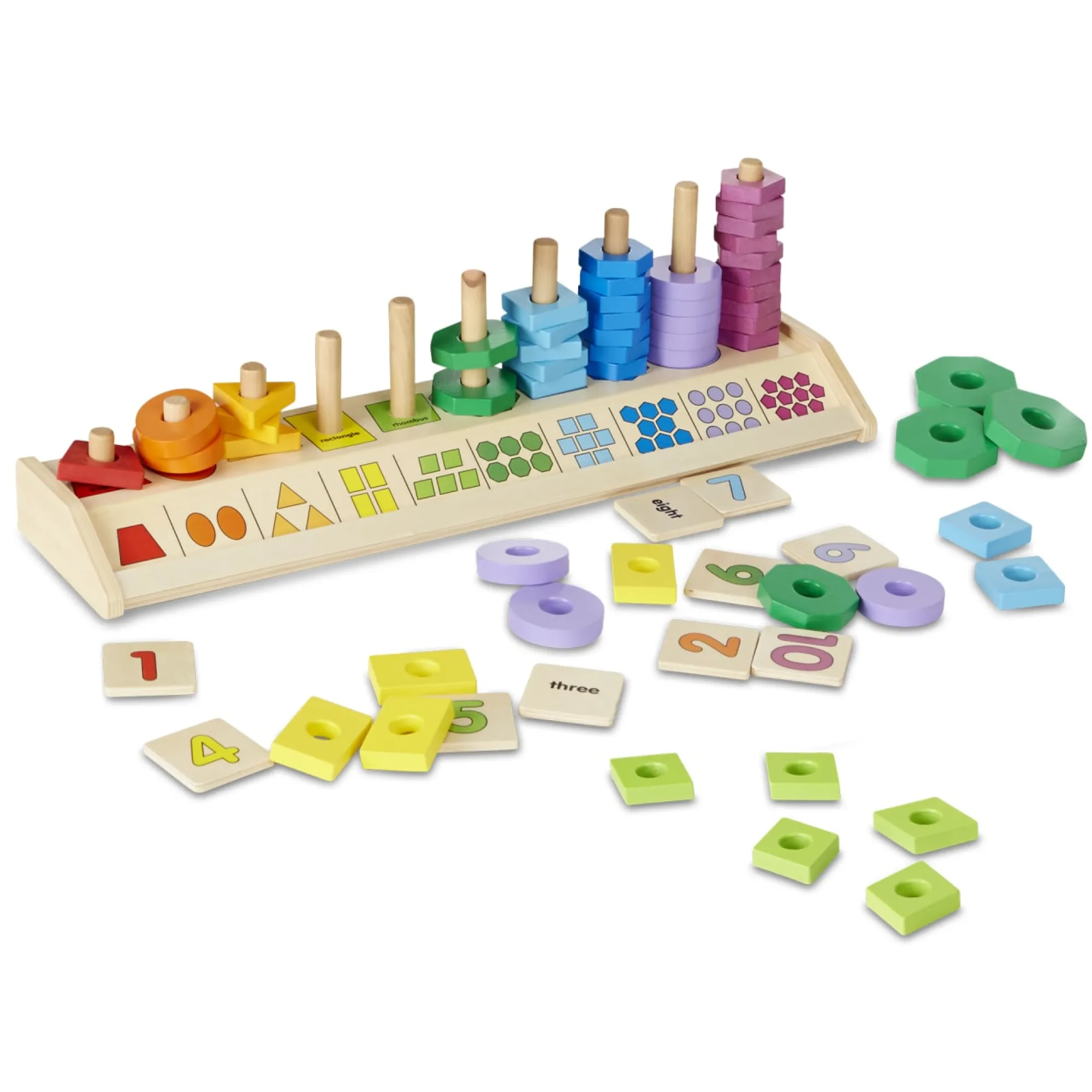 Counting Shape Stacker>Melissa & Doug Best