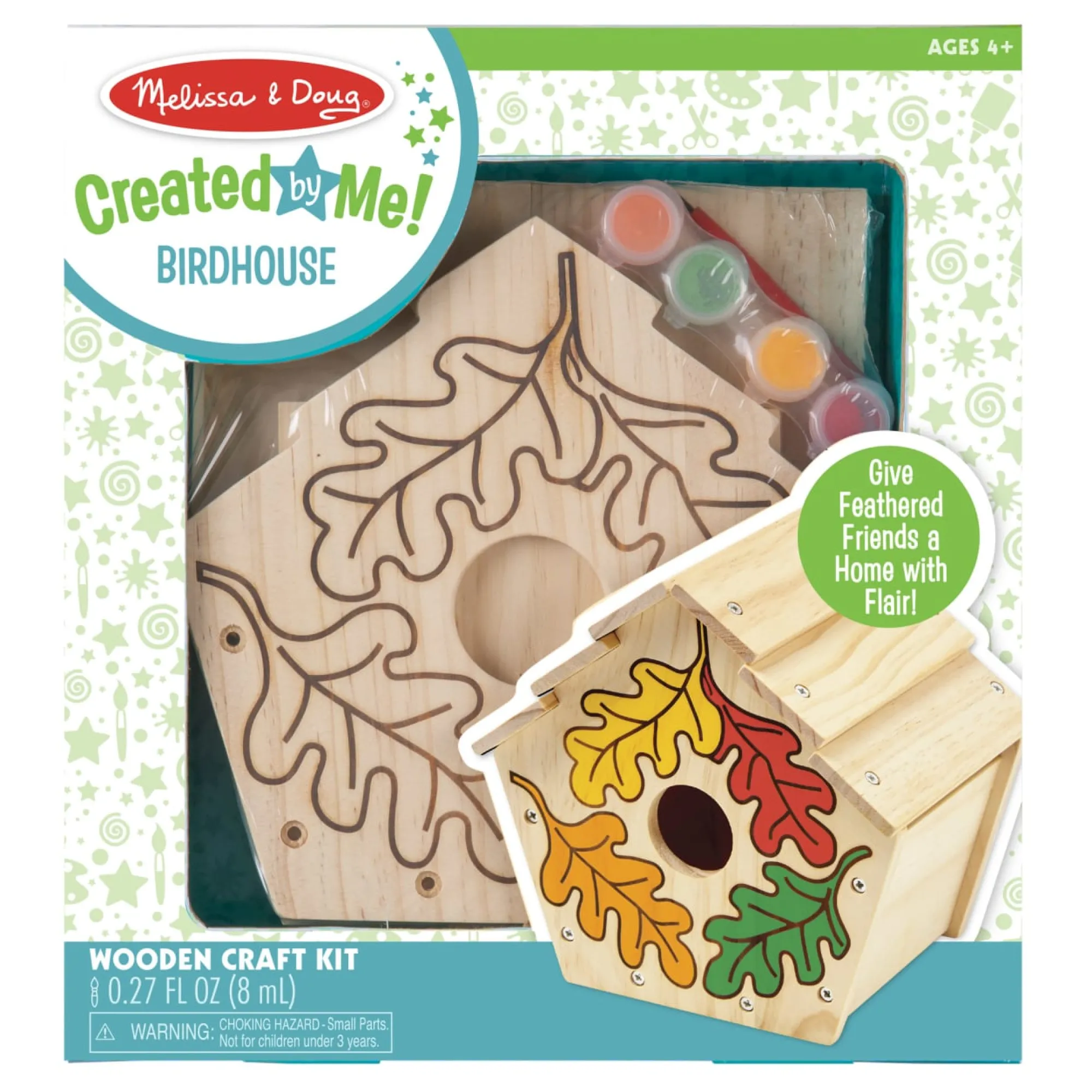 Created by Me! Birdhouse Wooden Craft Kit>Melissa & Doug Sale