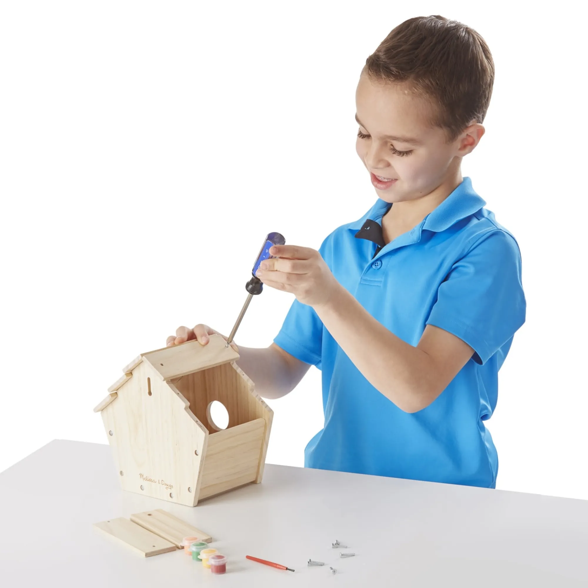 Created by Me! Birdhouse Wooden Craft Kit>Melissa & Doug Sale