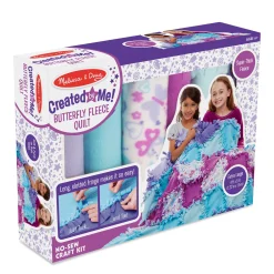 Created by Me! Butterfly Fleece Quilt>Melissa & Doug Online