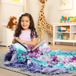 Created by Me! Butterfly Fleece Quilt><noscript><img width=