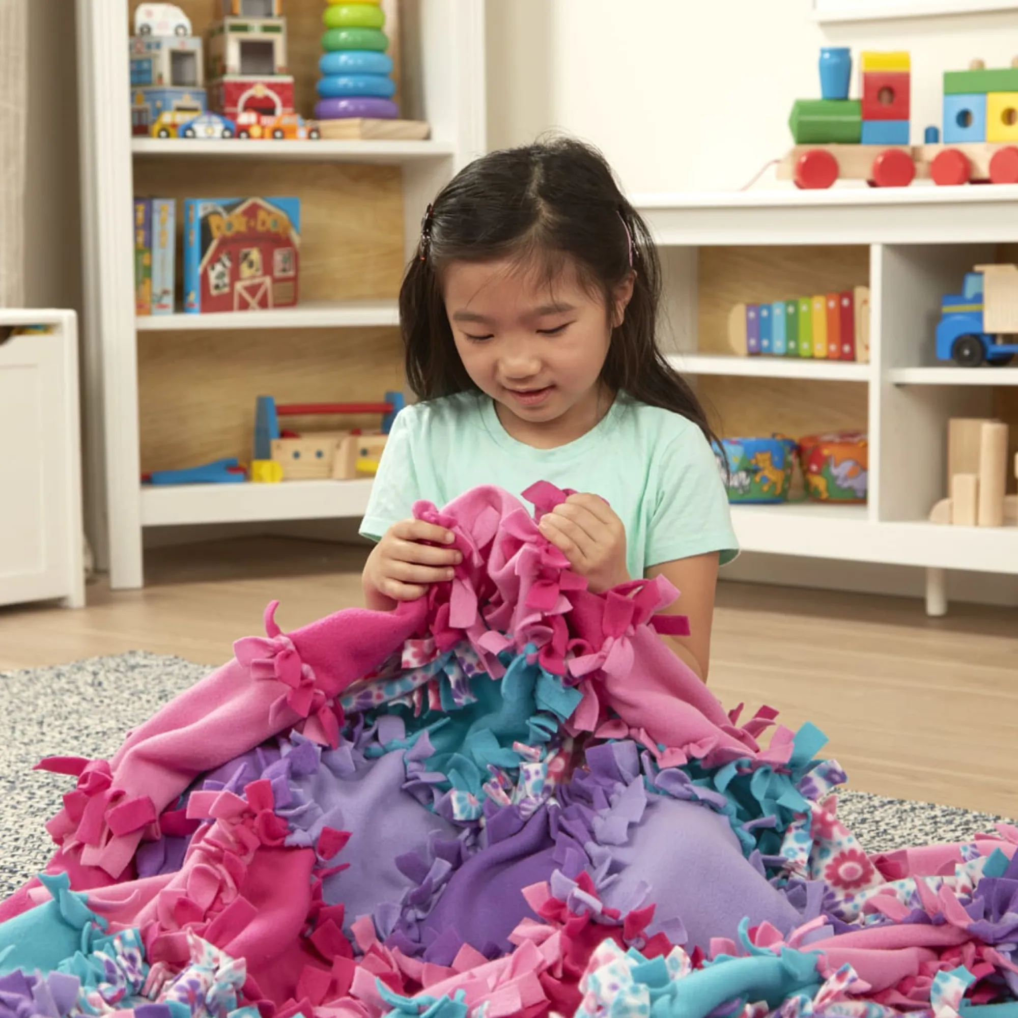 Created by Me! Flower Fleece Quilt>Melissa & Doug Discount