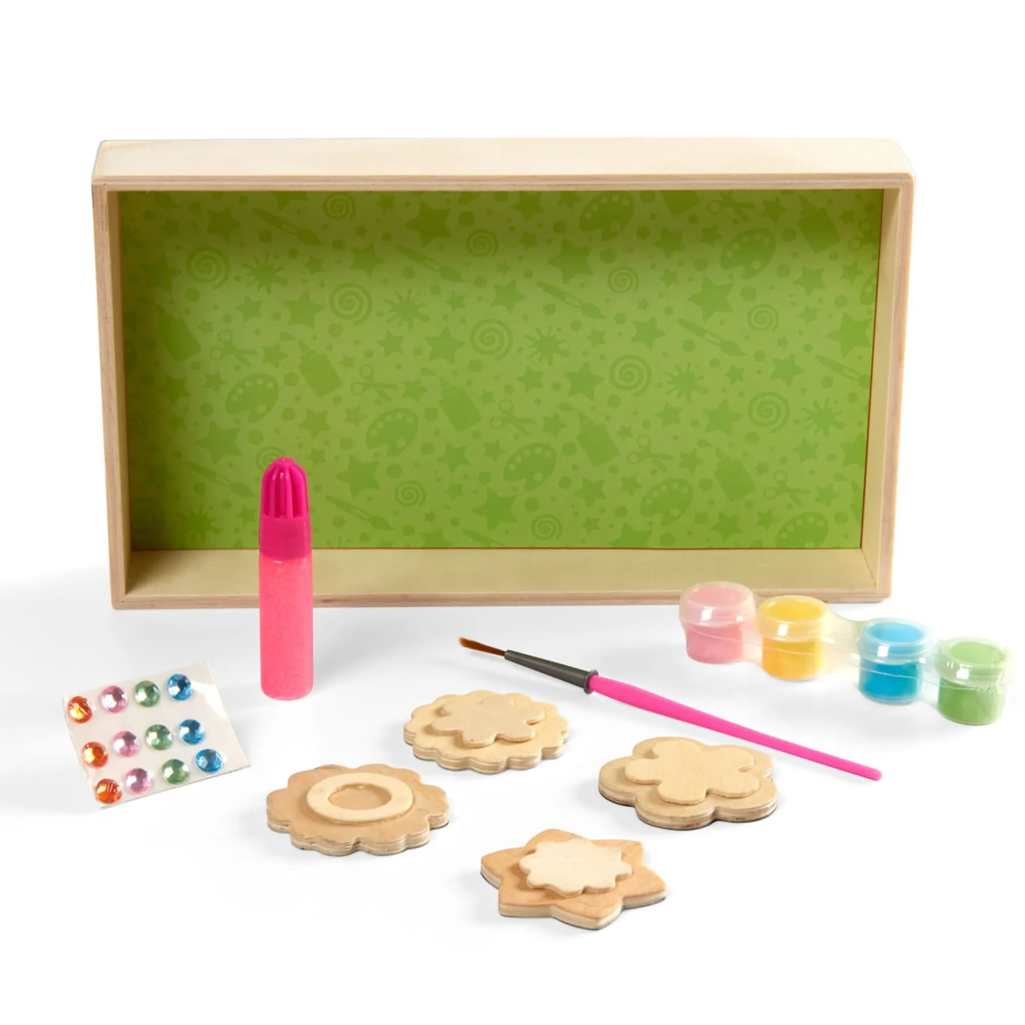 Created by Me! Flower Magnets Wooden Craft Kit>Melissa & Doug Online