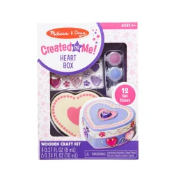 Created by Me! Heart Box Wooden Craft Kit>Melissa & Doug Outlet