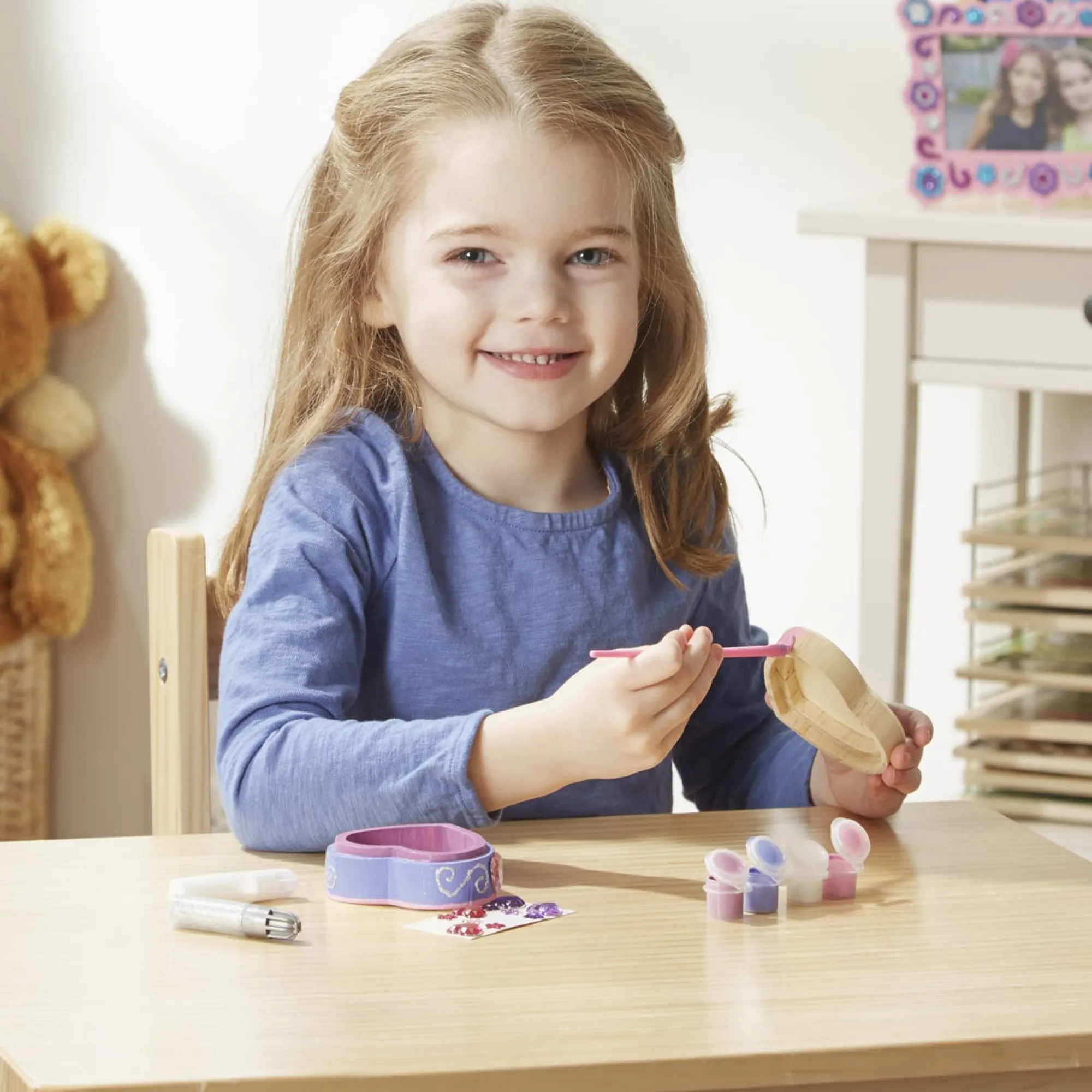 Created by Me! Heart Box Wooden Craft Kit>Melissa & Doug Outlet