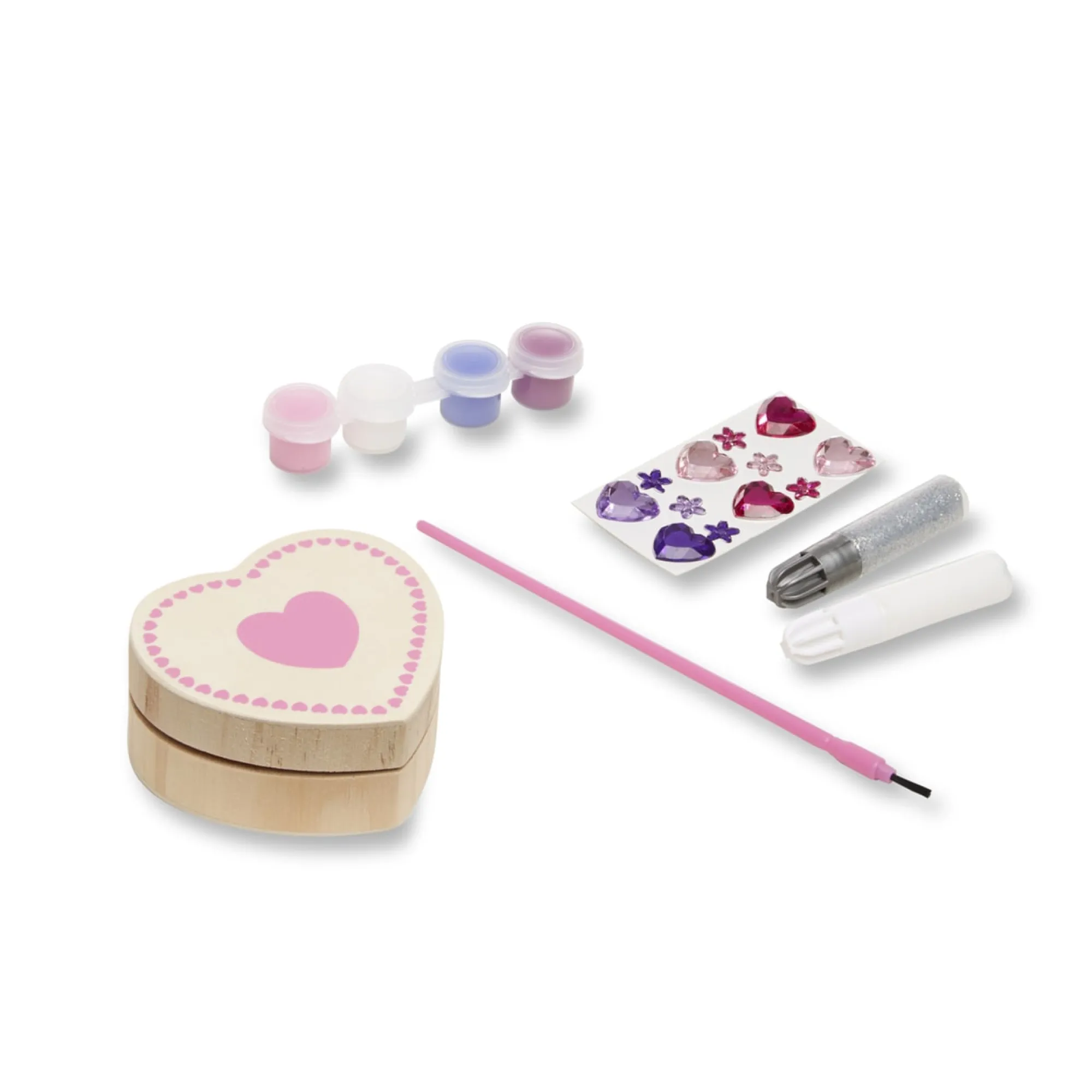 Created by Me! Heart Box Wooden Craft Kit>Melissa & Doug Outlet