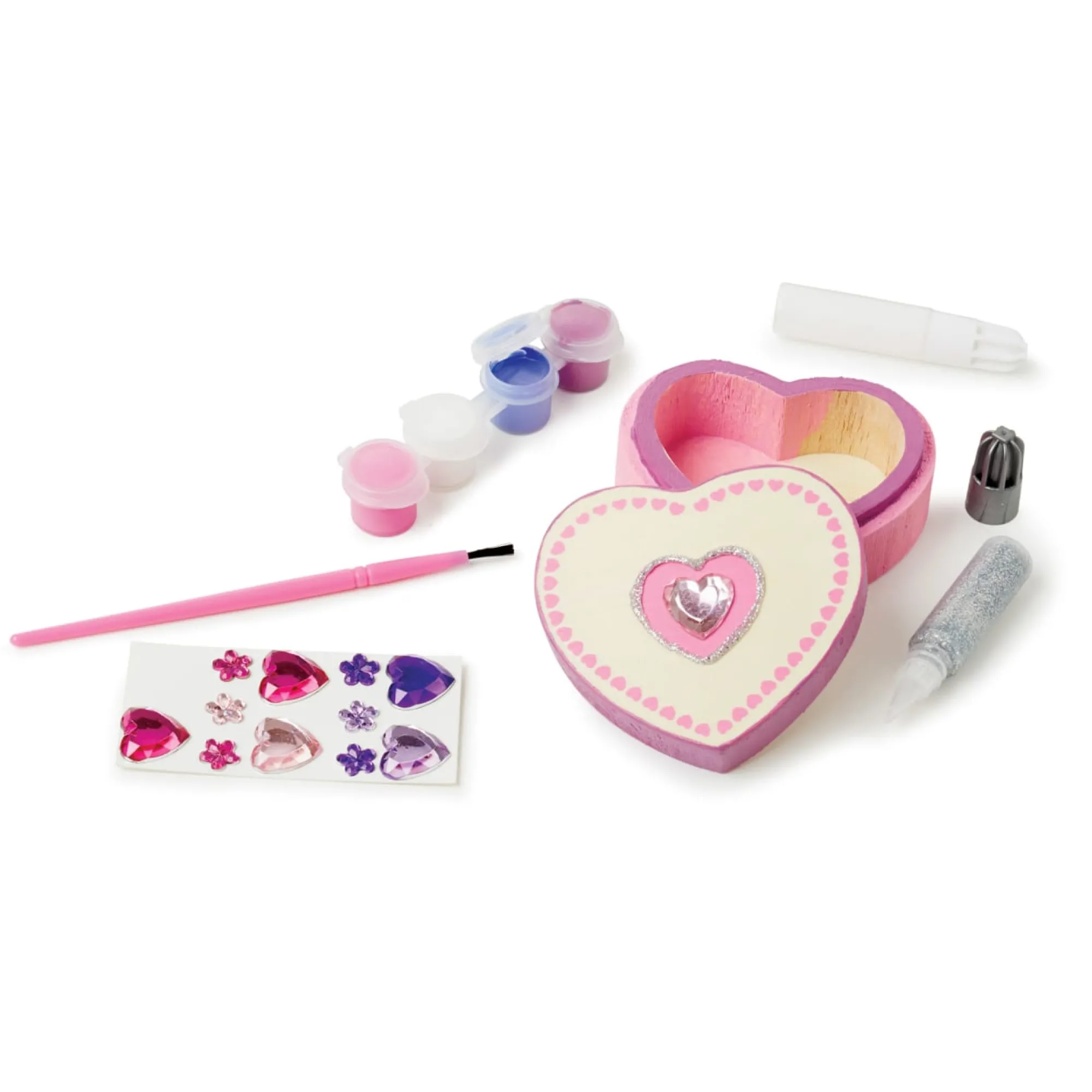 Created by Me! Heart Box Wooden Craft Kit>Melissa & Doug Outlet