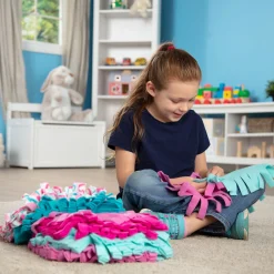 Created by Me!™ Heart Fleece Blanket No-Sew Craft Kit><noscript><img width=