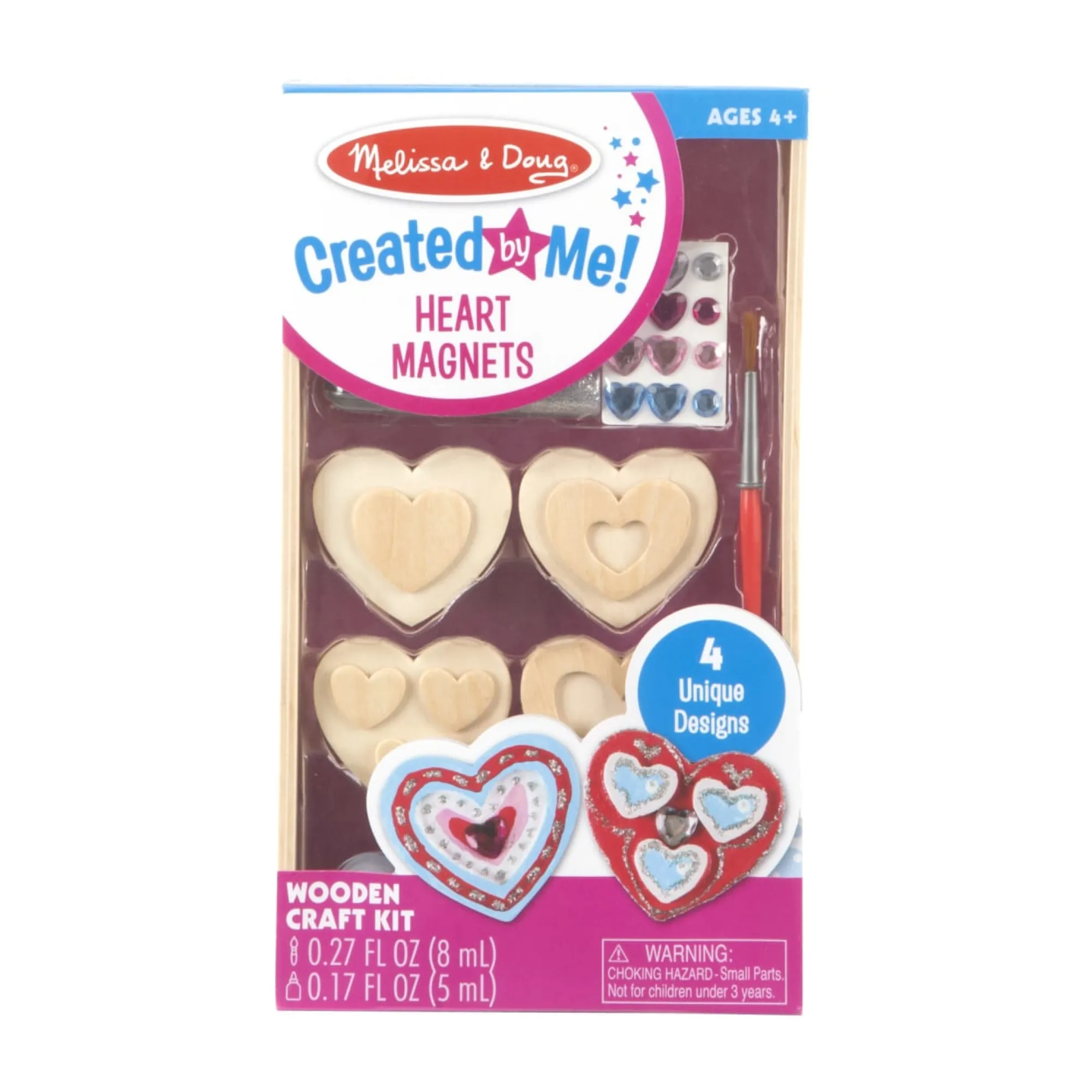 Created by Me! Heart Magnets Wooden Craft Kit>Melissa & Doug Best