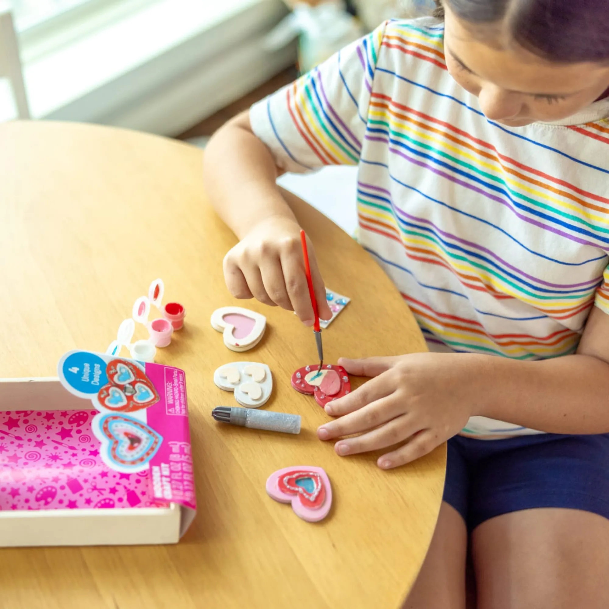 Created by Me! Heart Magnets Wooden Craft Kit>Melissa & Doug Best