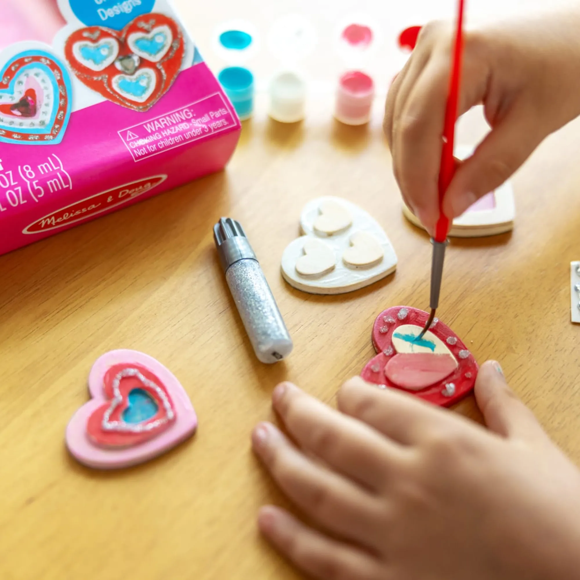 Created by Me! Heart Magnets Wooden Craft Kit>Melissa & Doug Best