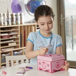 Created by Me! Jewelry Box Wooden Craft Kit>Melissa & Doug Outlet