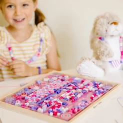 Created by Me! Sparkle & Shimmer Beads Wooden Bead Kit>Melissa & Doug