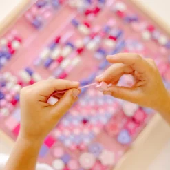 Created by Me! Sparkle & Shimmer Beads Wooden Bead Kit><noscript><img width=