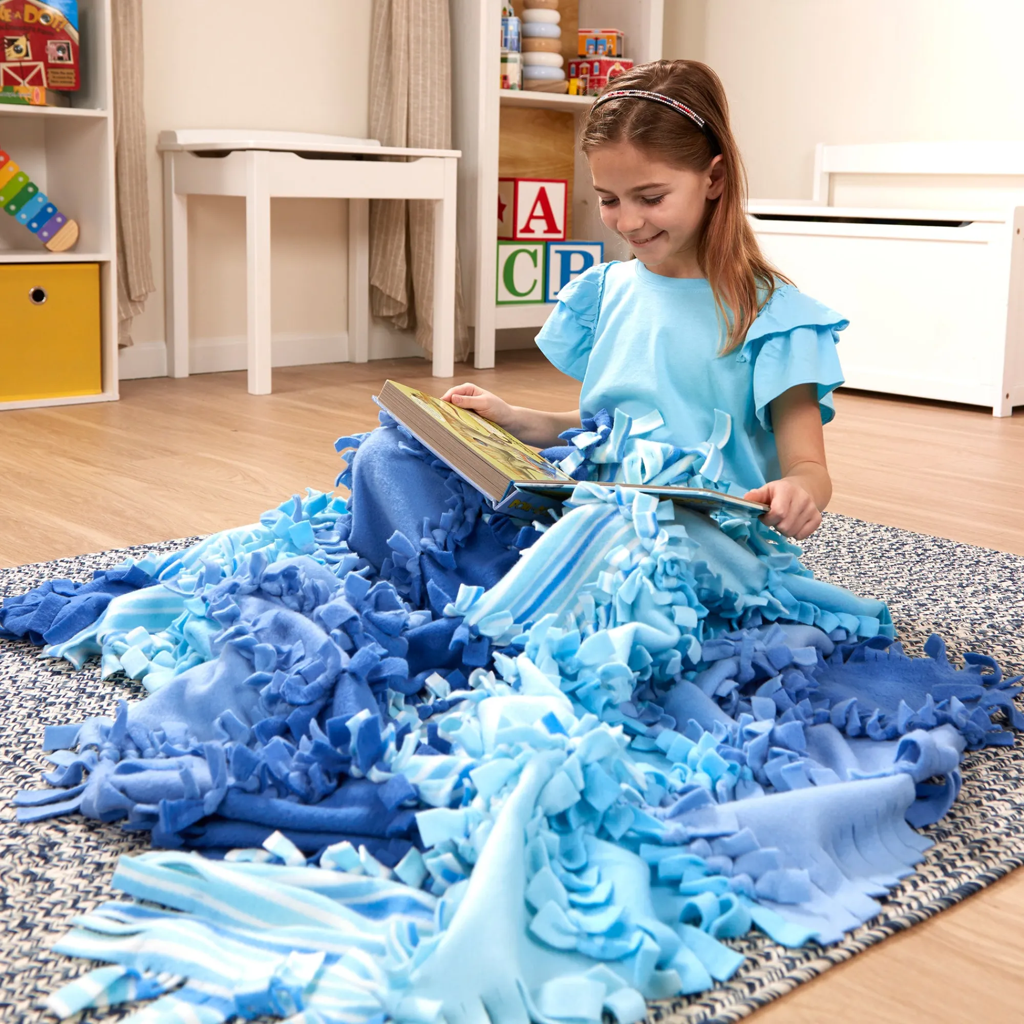 Created by Me! Striped Fleece Quilt>Melissa & Doug Best