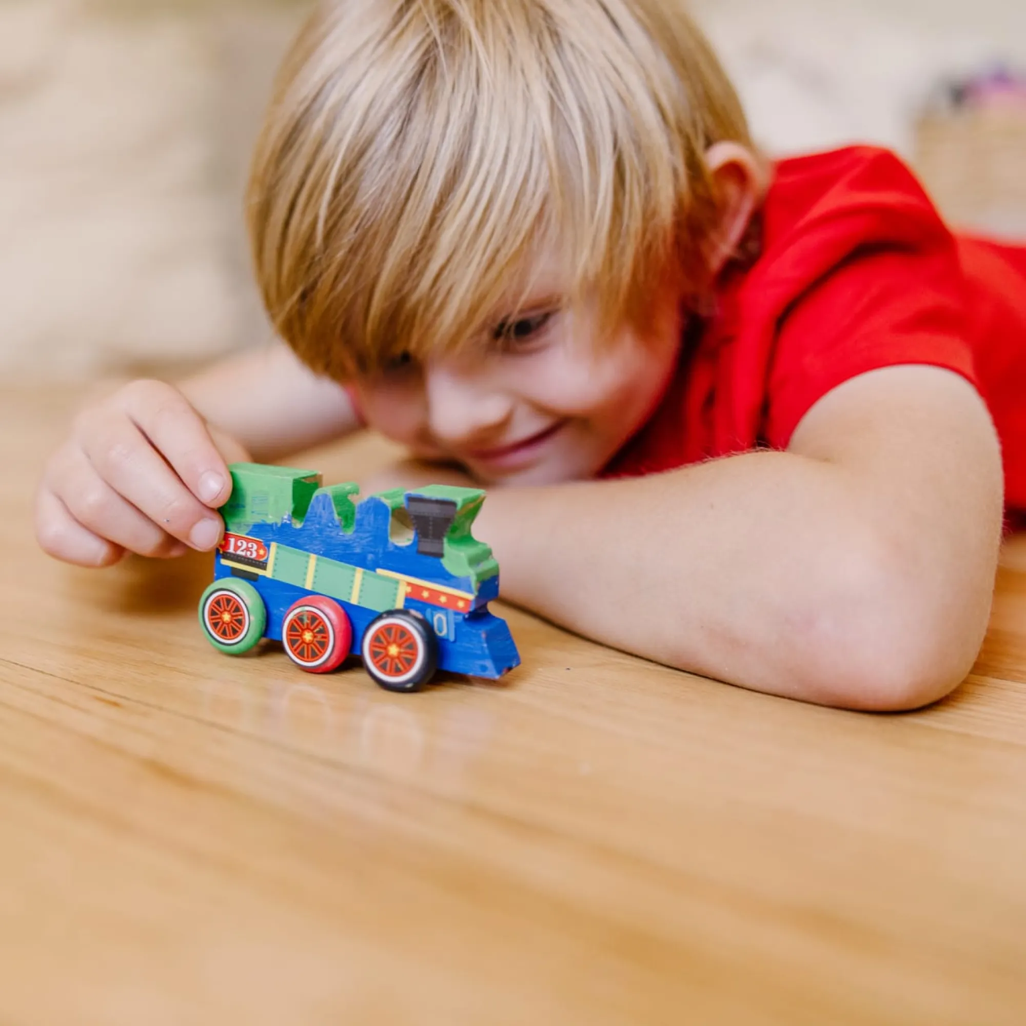 Created by Me! Train Wooden Craft Kit>Melissa & Doug Online
