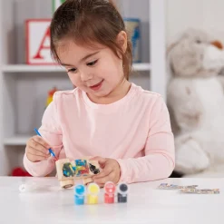 Created by Me!™ Vehicles Craft Kit 2-Pack: Monster Truck, Train>Melissa & Doug Outlet