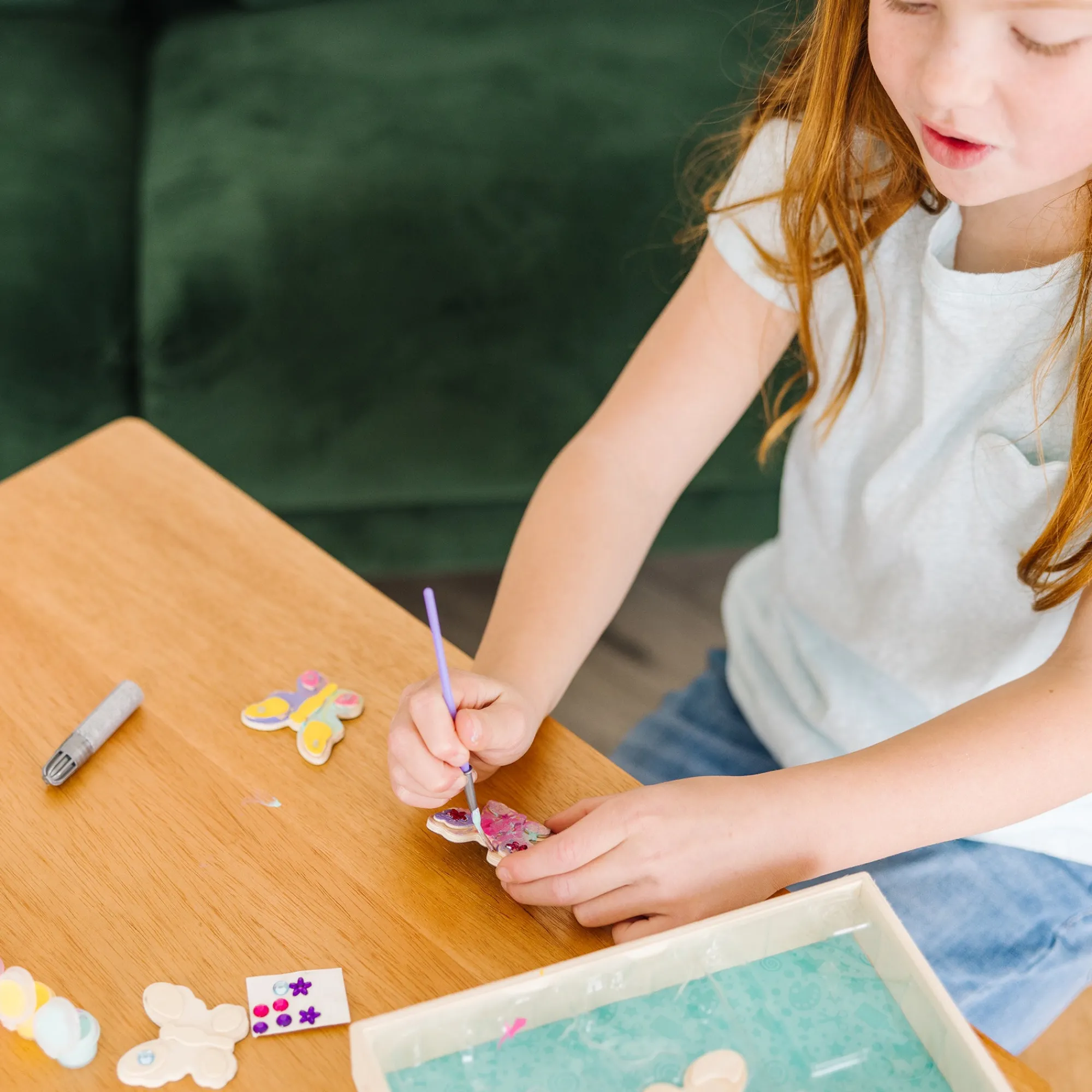 Created by Me! Wooden Butterfly Magnets Craft Kit>Melissa & Doug New