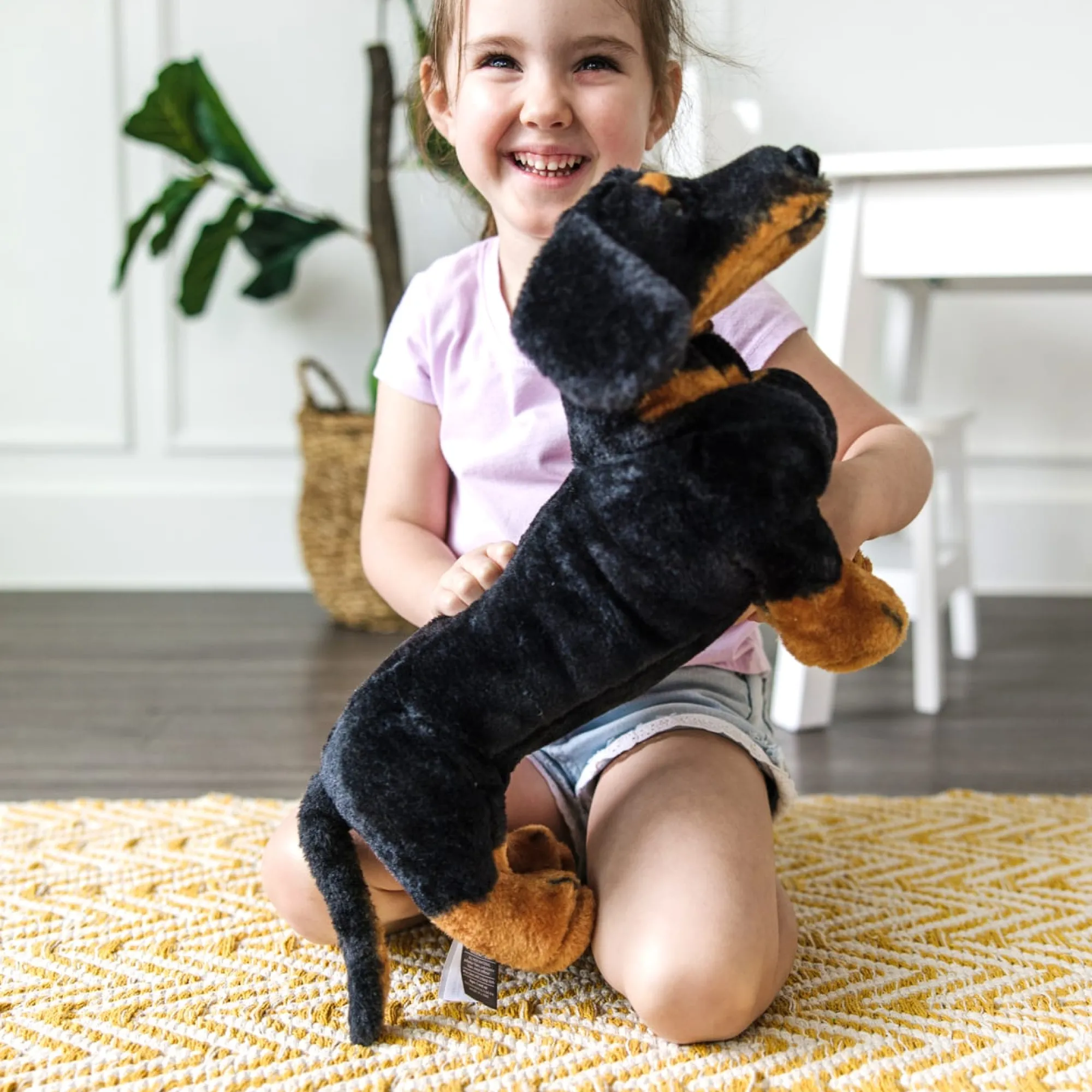 Dachshund Dog Giant Stuffed Animal>Melissa & Doug Online