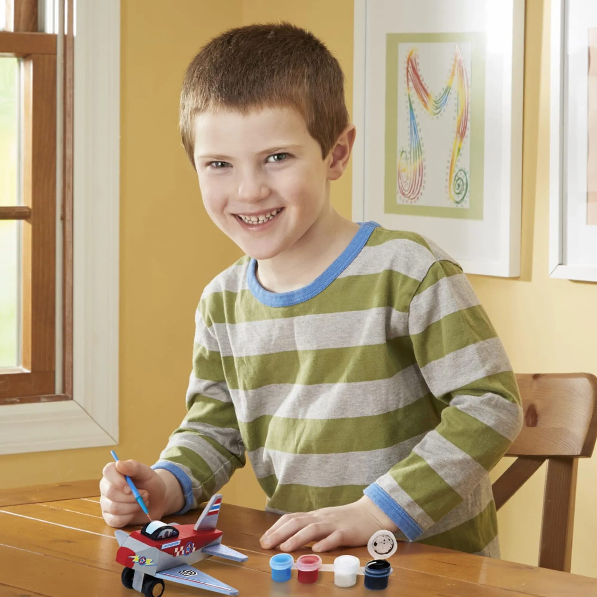 Decorate-Your-Own Wooden Plane>Melissa & Doug Online