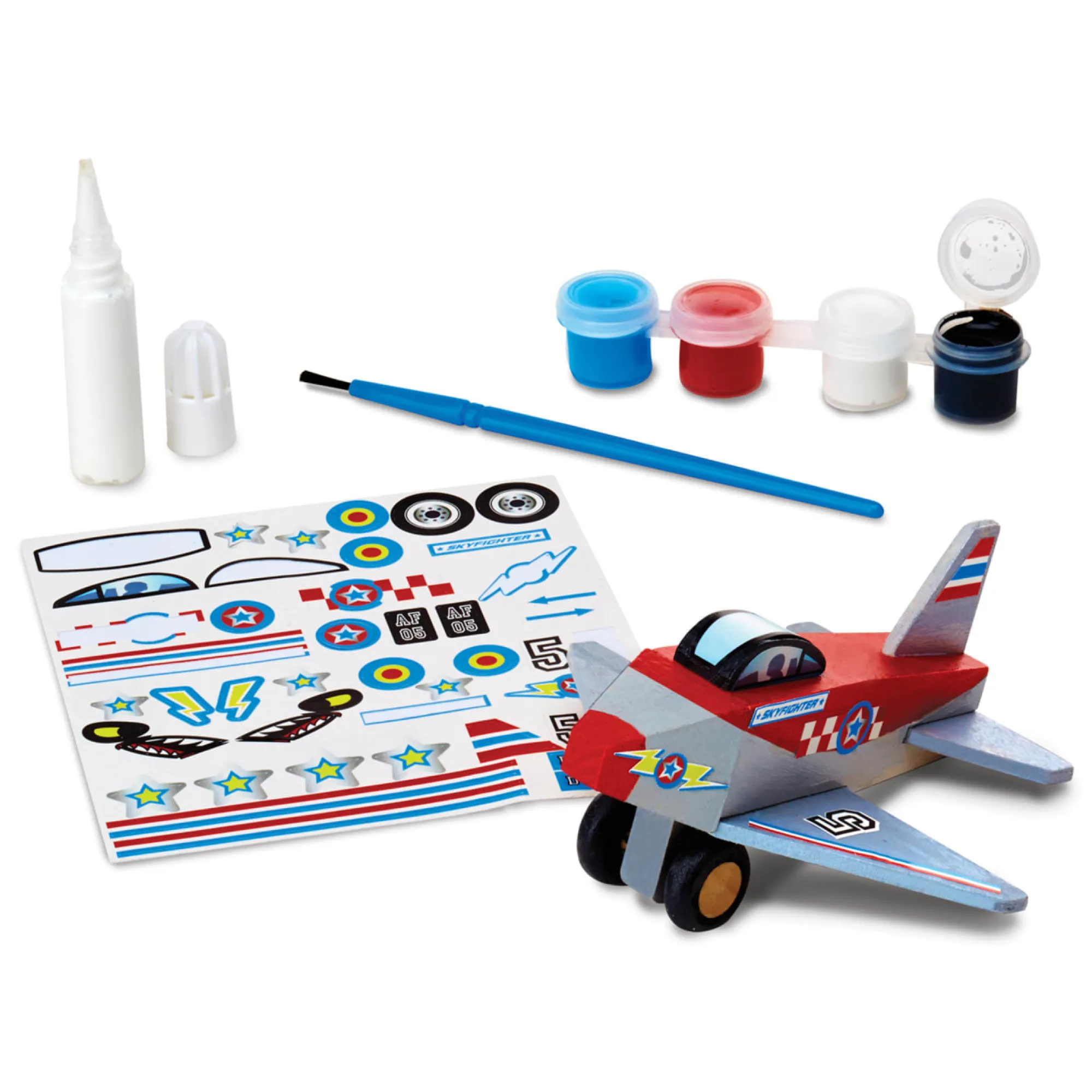 Decorate-Your-Own Wooden Plane>Melissa & Doug Online