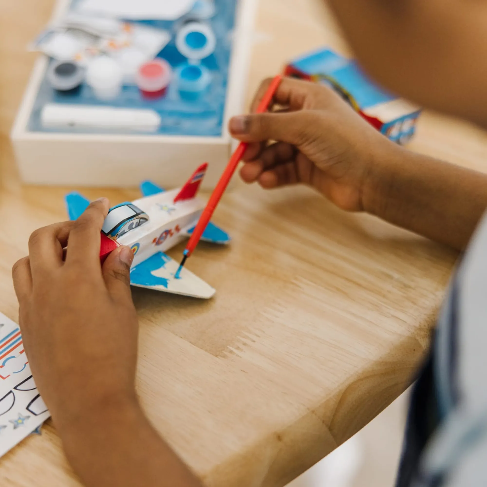 Decorate-Your-Own Wooden Plane>Melissa & Doug Online