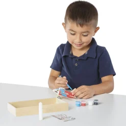 Decorate-Your-Own Wooden Plane><noscript><img width=