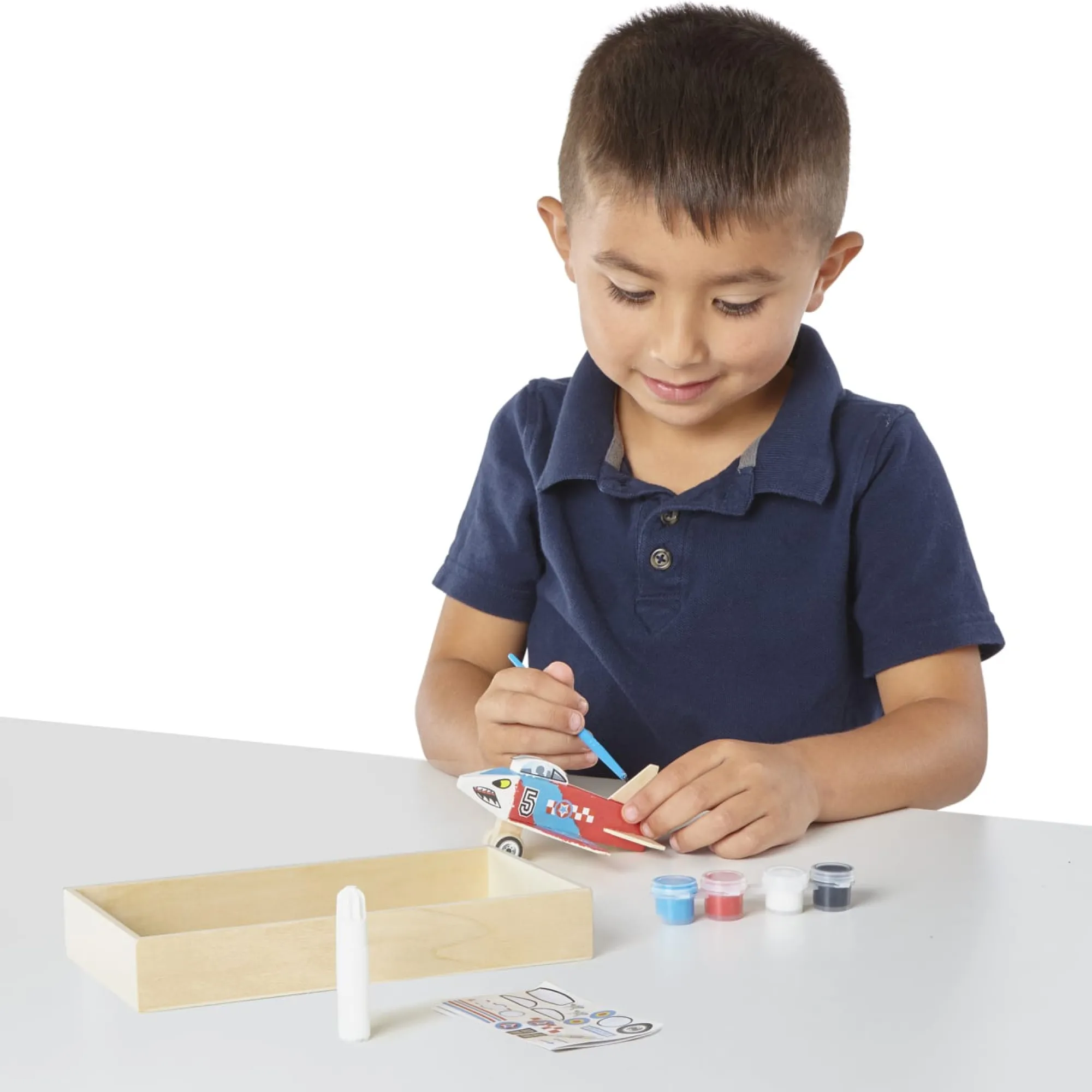 Decorate-Your-Own Wooden Plane>Melissa & Doug Online