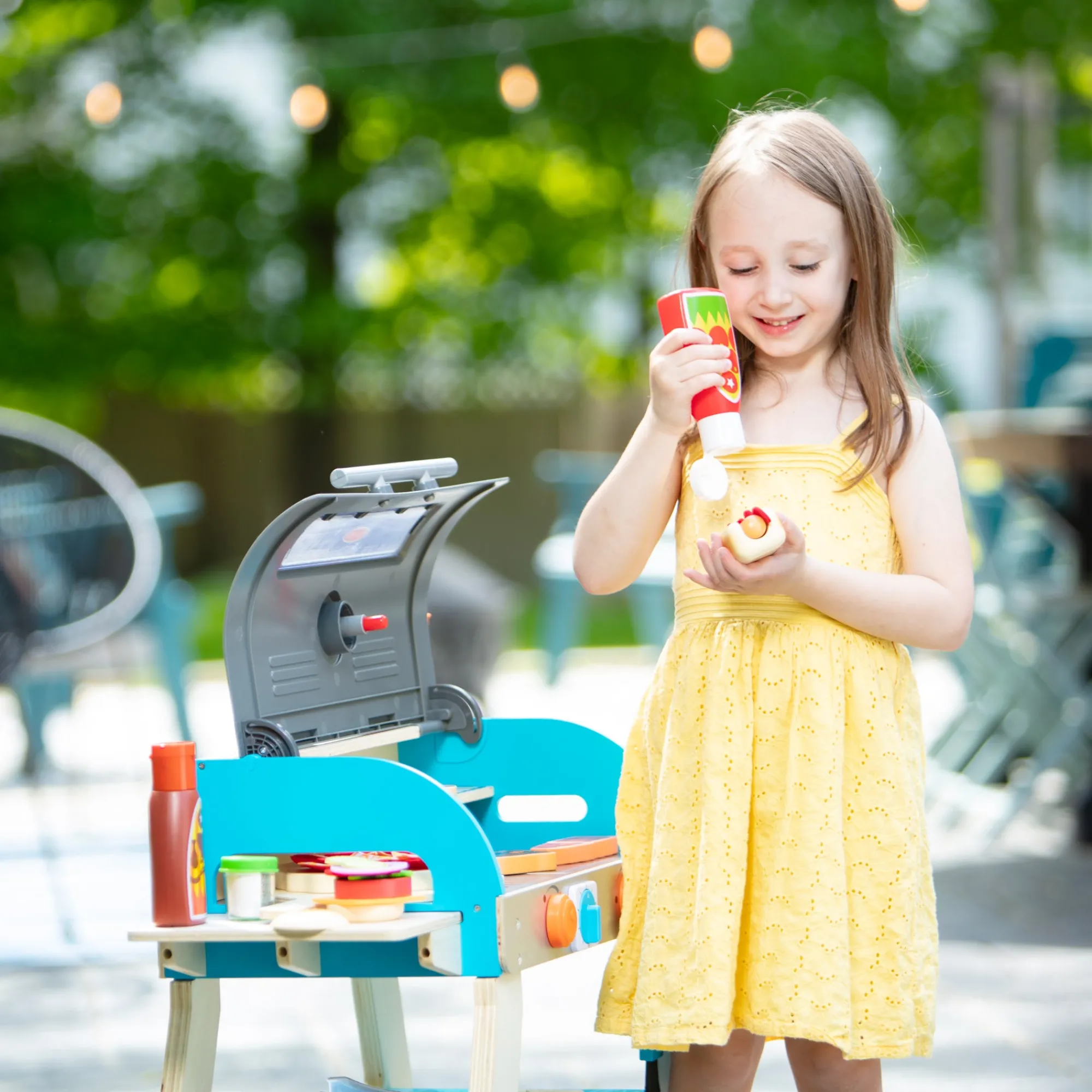 Deluxe Grill & Pizza Oven Play Set>Melissa & Doug Hot