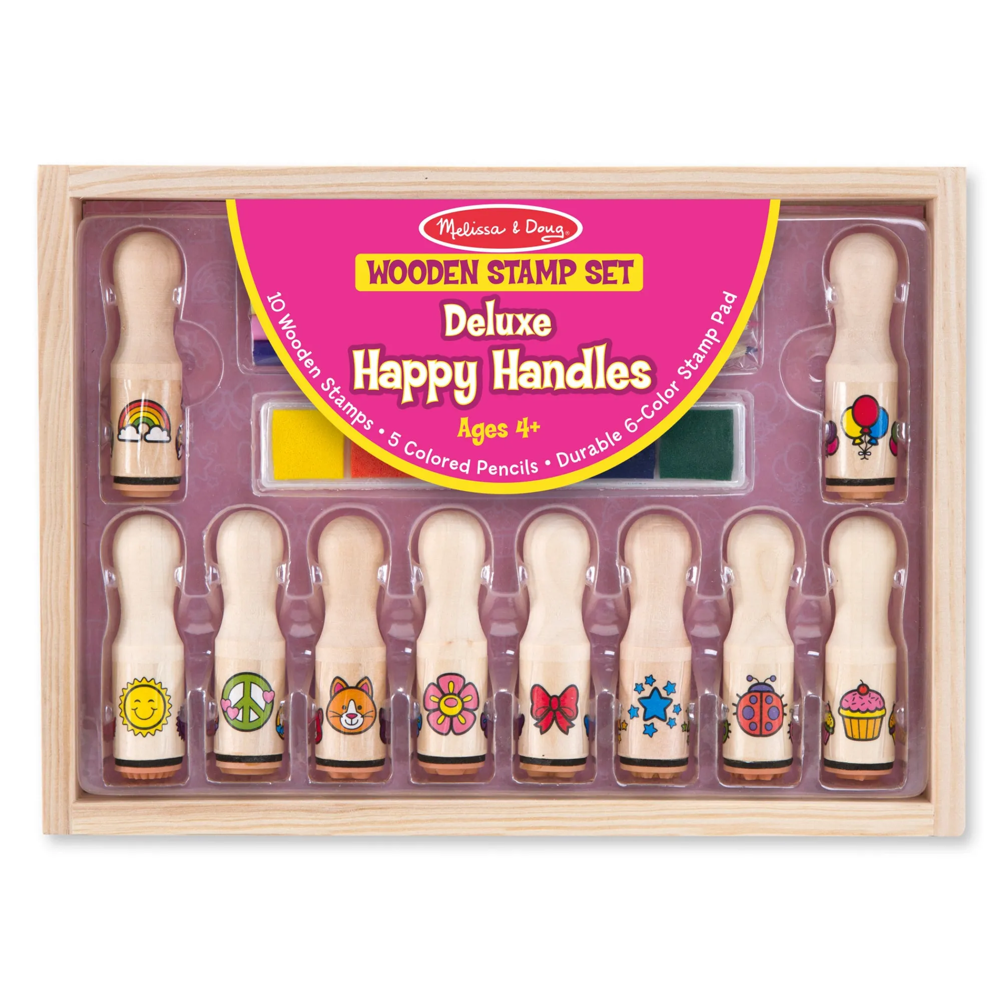 Deluxe Happy Handle Stamp Set>Melissa & Doug Online