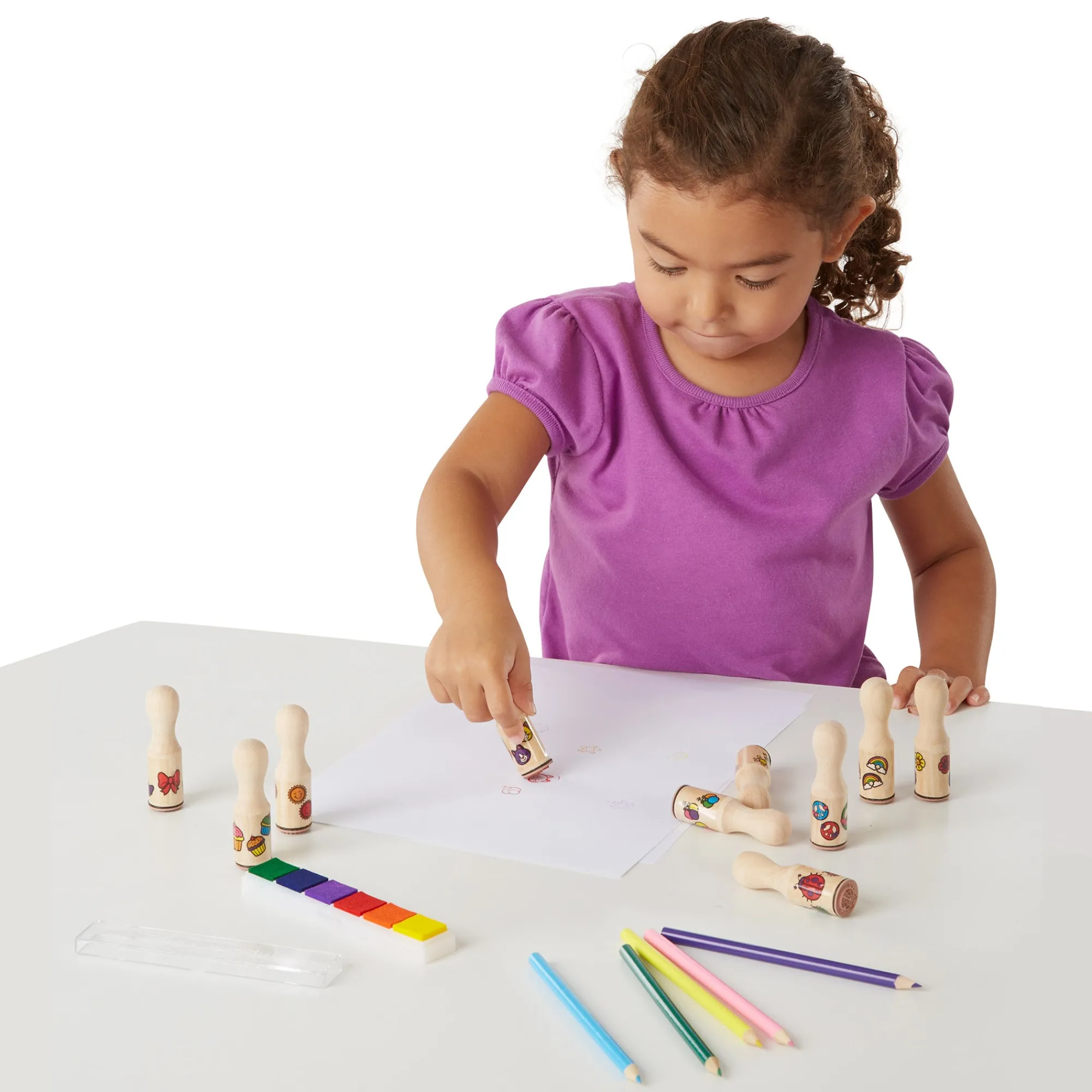 Deluxe Happy Handle Stamp Set>Melissa & Doug Online