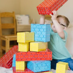 Deluxe Jumbo Cardboard Blocks - 40 Pieces>Melissa & Doug Discount