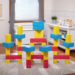 Deluxe Jumbo Cardboard Blocks - 40 Pieces><noscript><img width=