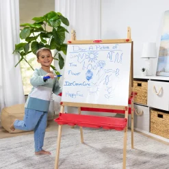 Deluxe Magnetic Standing Art Easel><noscript><img width=