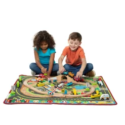 Deluxe Multi-Vehicle Activity Rug Play Set><noscript><img width=