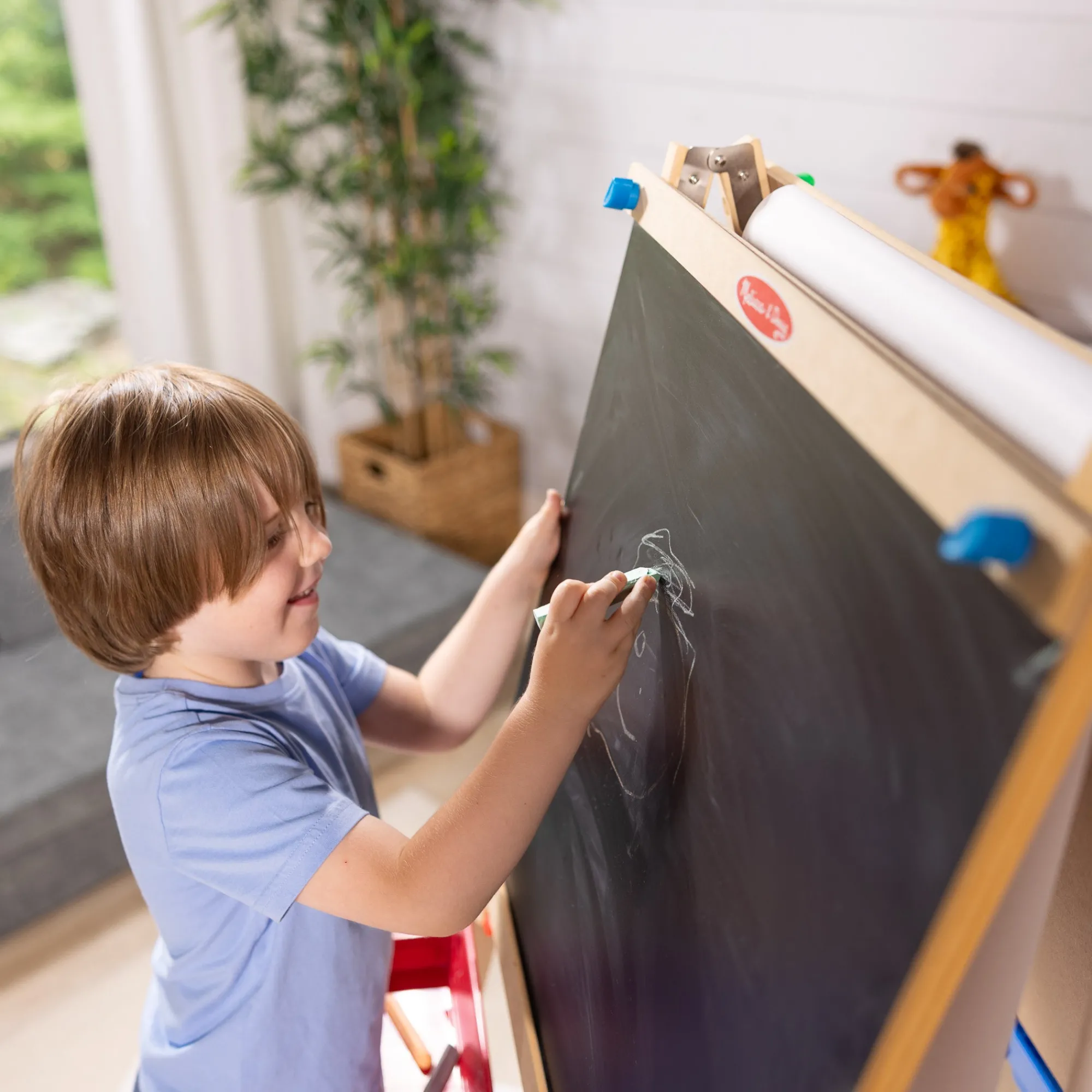 Deluxe Wooden Standing Art Easel>Melissa & Doug Best