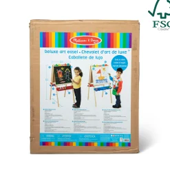 Deluxe Wooden Standing Art Easel><noscript><img width=