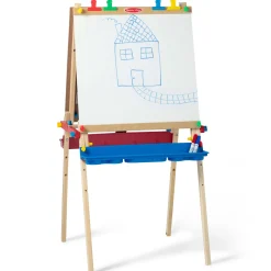 Deluxe Wooden Standing Art Easel><noscript><img width=