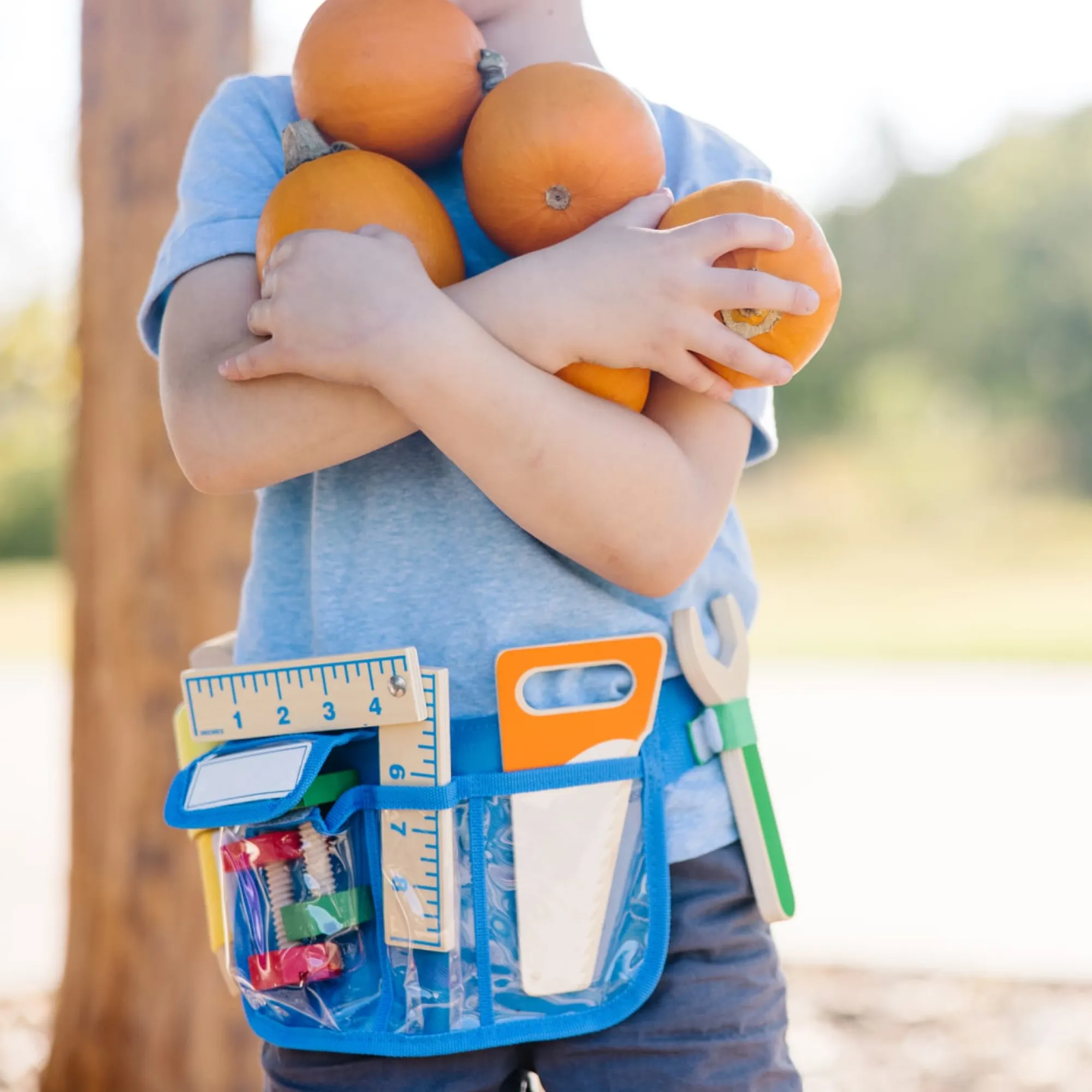 Deluxe Wooden Tool Belt Set>Melissa & Doug Clearance