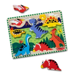 Dinosaurs Chunky Puzzle - 7 Pieces>Melissa & Doug Hot