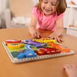 Dinosaurs Chunky Puzzle - 7 Pieces><noscript><img width=