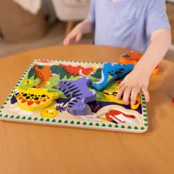 Dinosaurs Chunky Puzzle - 7 Pieces><noscript><img width=
