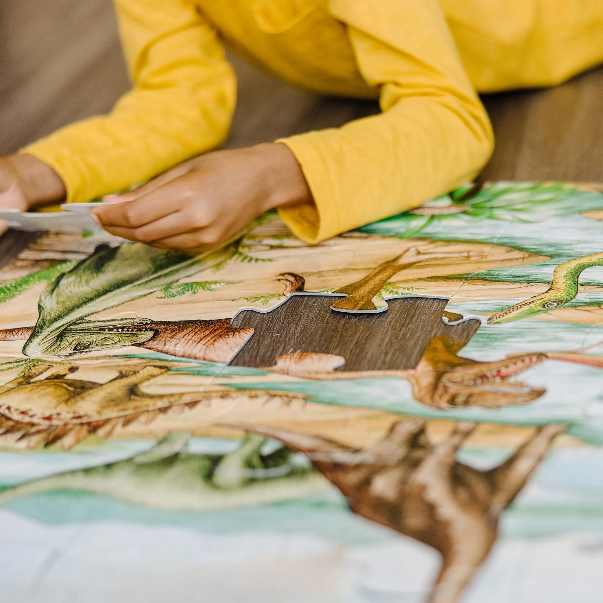 Dinosaurs Floor Puzzle - 48 Pieces>Melissa & Doug Discount