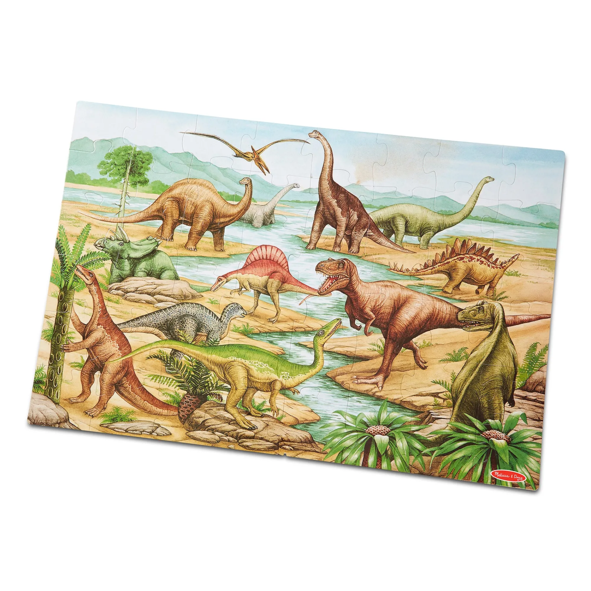Dinosaurs Floor Puzzle - 48 Pieces>Melissa & Doug Discount