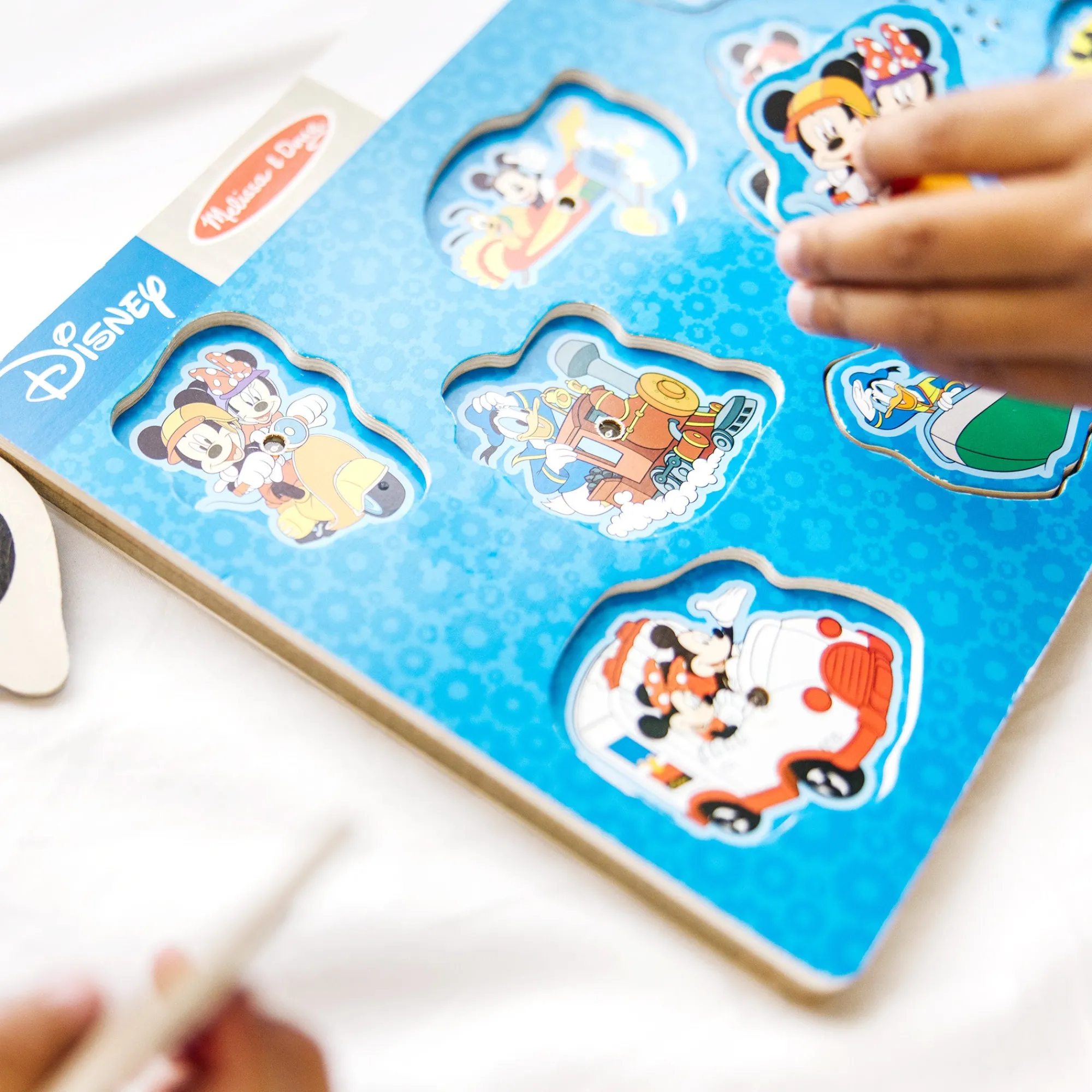 Disney Mickey Mouse & Friends Vehicles Sound Puzzle - 8 Pieces>Melissa & Doug Online